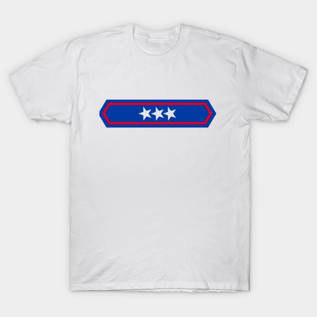 Stars & Stripes 2 T-Shirt by Center City Threads